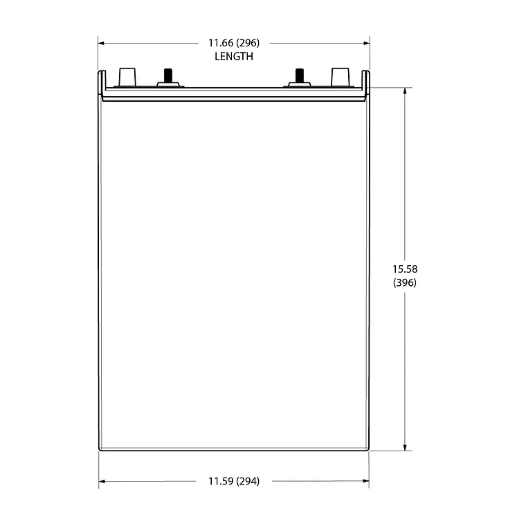 L16-AES Batería Trojan AGM Motive Sellada 6V - 355Ah 5