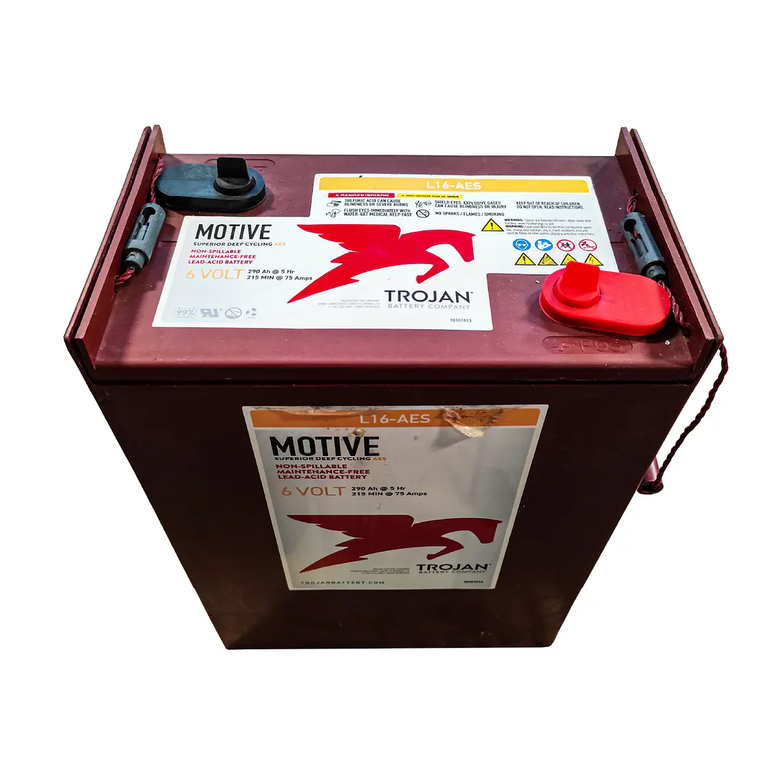 L16-AES Batería Trojan AGM Motive Sellada 6V - 355Ah 4