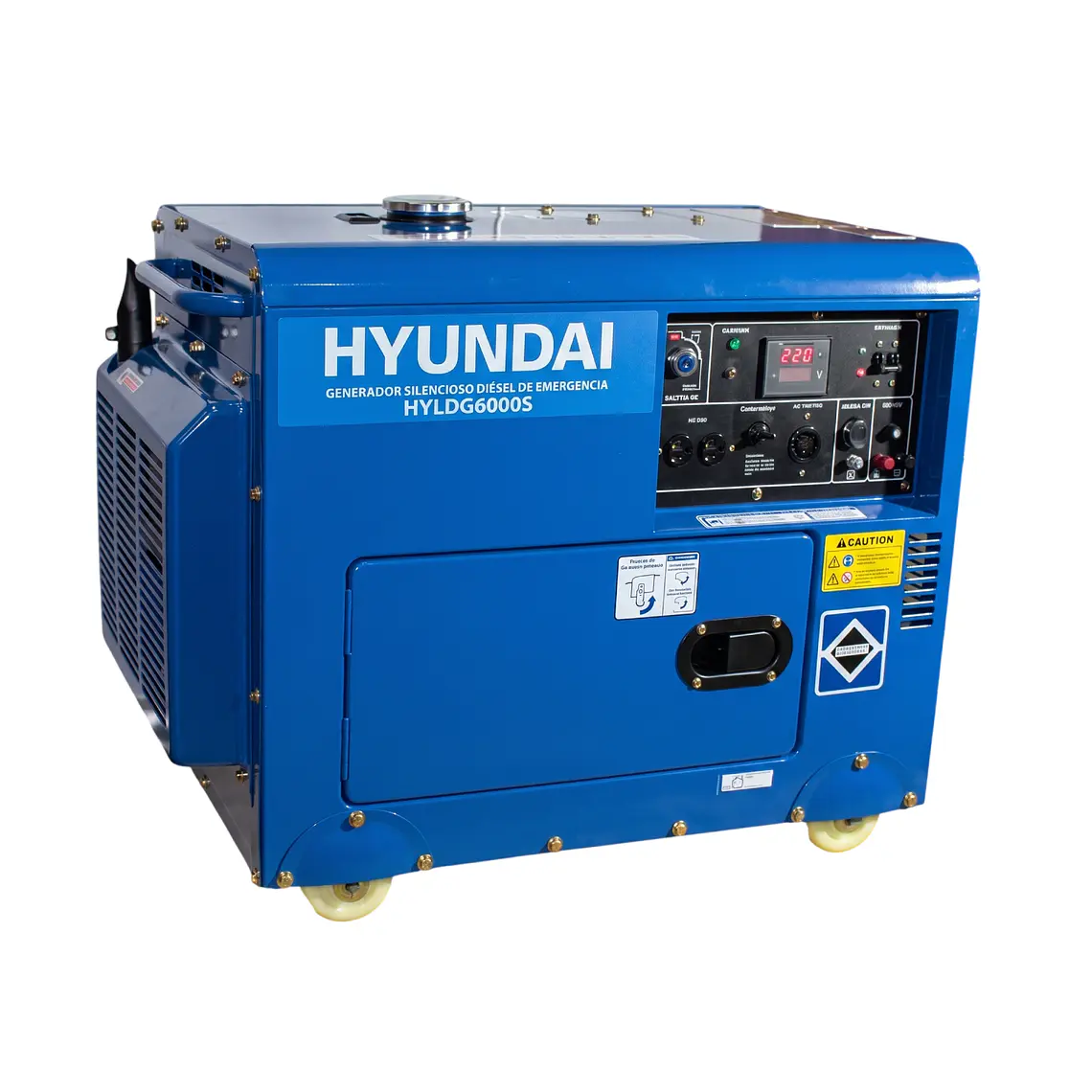 HYLDG6000S | Planta Eléctrica Diesel HYUNDAI | 5 kW 1