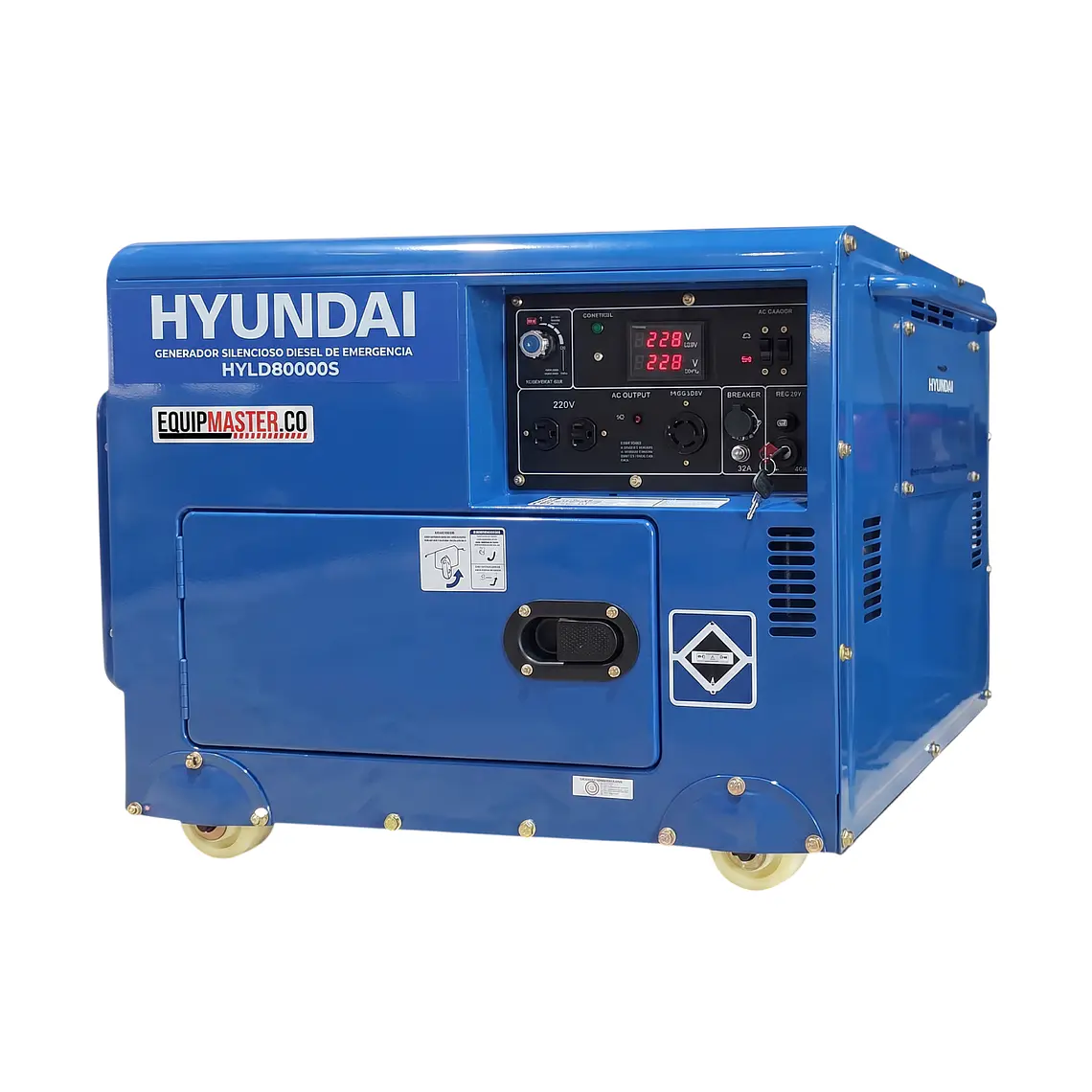 HYLDG8000S | Planta Eléctrica Diesel HYUNDAI | 6.5 kW 1
