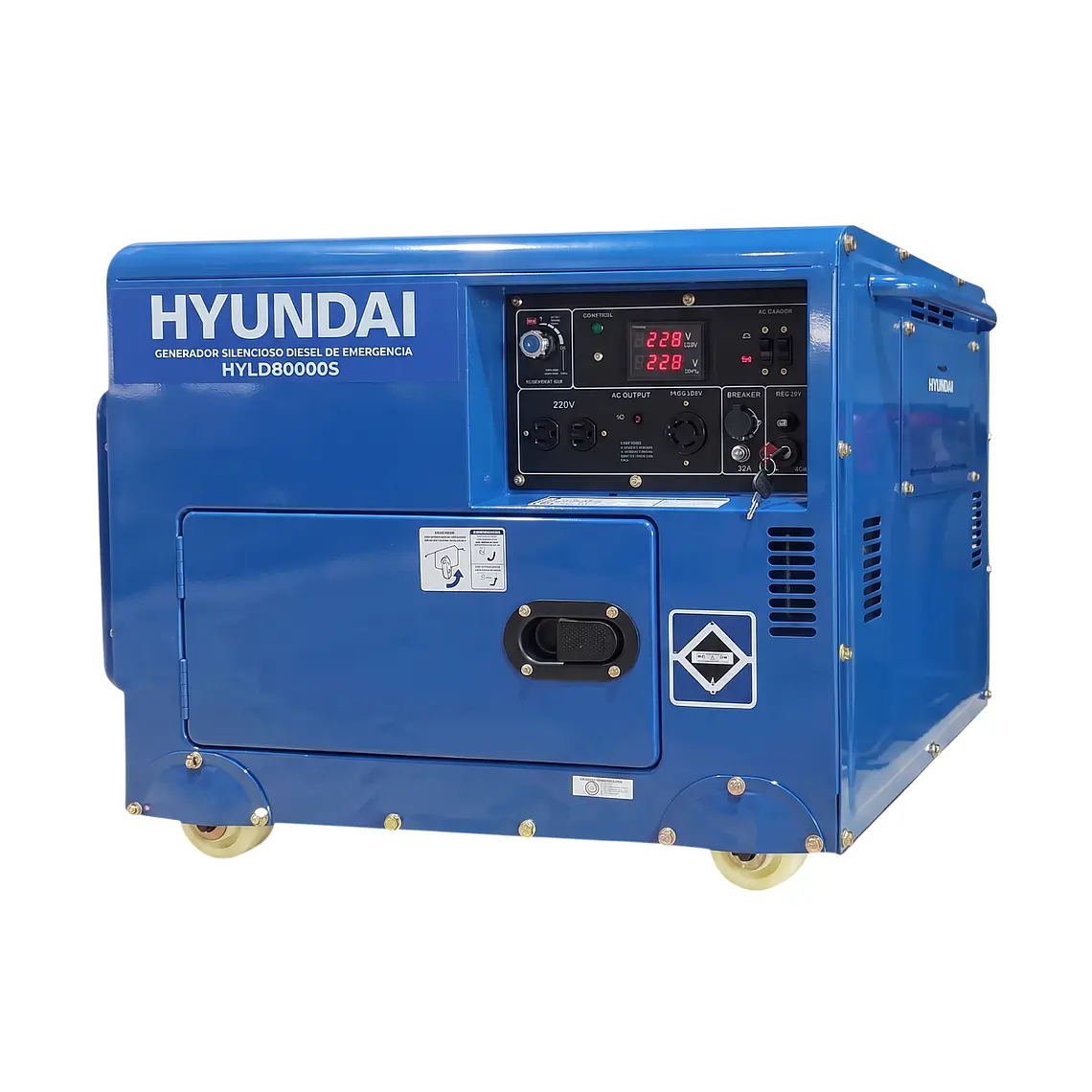 HYLDG8000S | Planta Eléctrica Diesel HYUNDAI | 6.5 kW 1