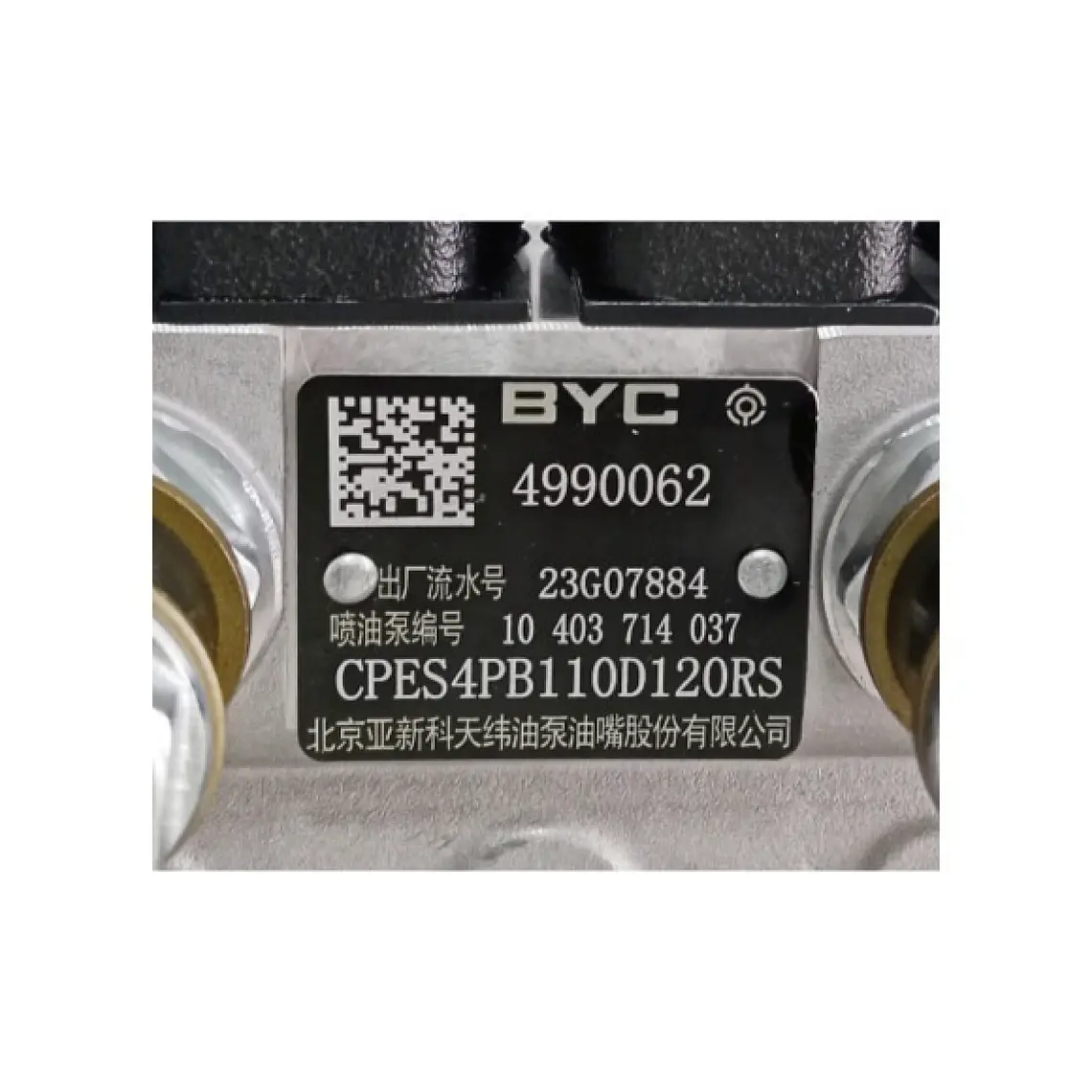 4990062 Bomba de Inyección de Combustible 4BT BYC 6