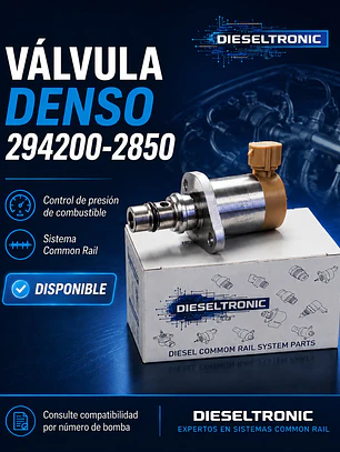 VALVULA REGULADORA DE PRESION SCV COD. HINO 04226-E0110 / COD. DENSO 294200-2850