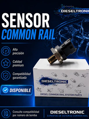 SENSOR PRESION DE RAIL COD. BOSCH 0281007498