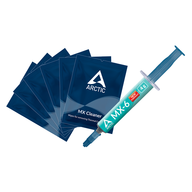 Pasta térmica Arctic MX-6 4gr con MX Cleaner 1
