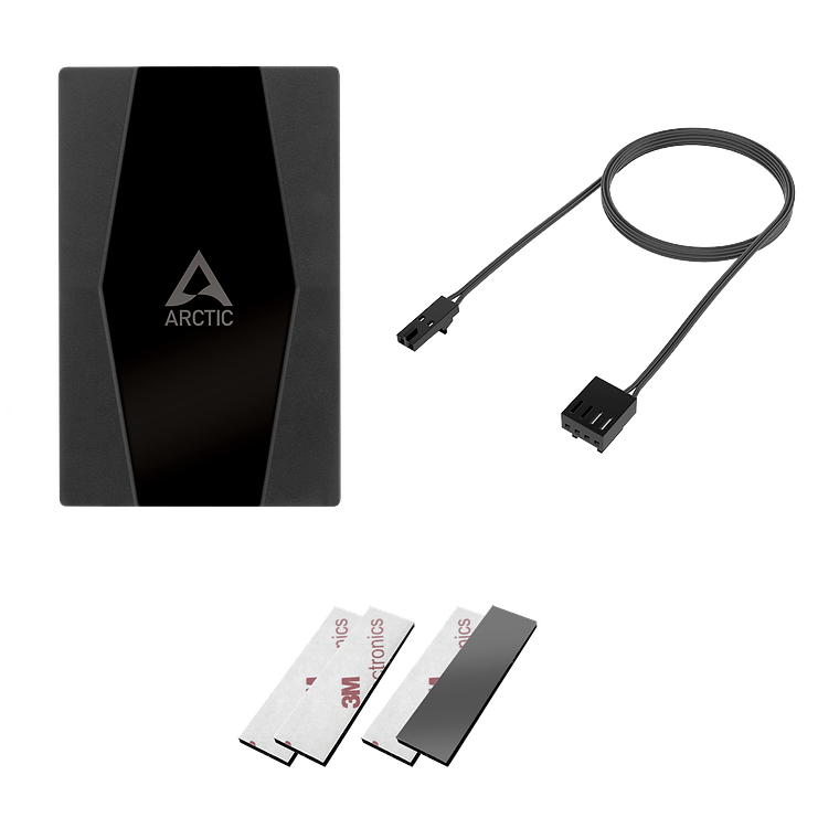 HUB para 10 ventiladores PWM Alimentacion SATA 1