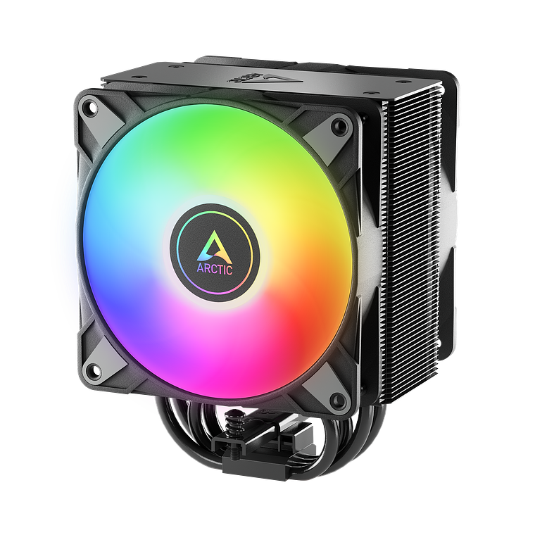 Cooler CPU Arctic Freezer 36 A-RGB Negro Doble ventilador  1