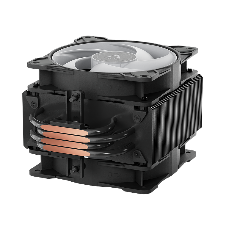 Cooler CPU Arctic Freezer 36 A-RGB Negro Doble ventilador  3