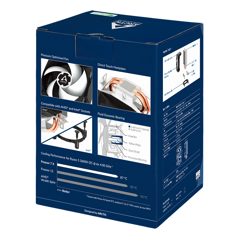 Cooler CPU Arctic Freezer 7x  8