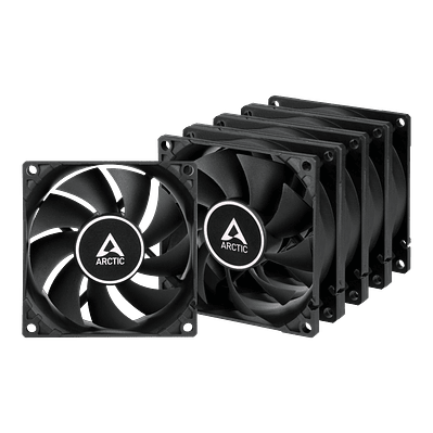 Ventiladores Arctic P8 PWM PST (Pack 5 unidades) 80mm