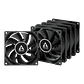 Ventiladores Arctic P8 PWM PST (Pack 5 unidades) 80mm - Miniatura 1