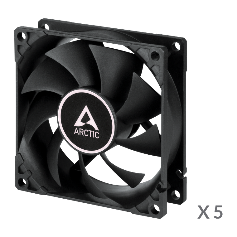 Ventiladores Arctic P8 PWM PST (Pack 5 unidades) 80mm 2