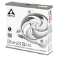 Ventilador Arctic BIONIX P120 PWM PST Blanco 120mm - Miniatura 2
