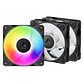 Ventiladores Arctic P12 Pro A-RGB PWM PST (Pack 3 unidades) 120mm - Miniatura 1