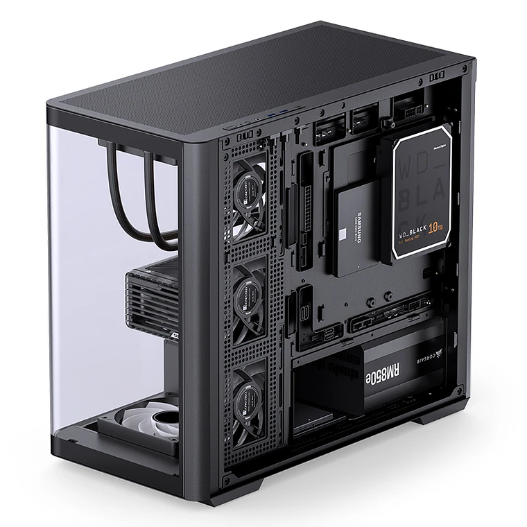 Gabinete Jonsbo D300 Vidrio templado curvo 7