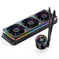 Refrigeracion Liquida Jonsbo Th-360 A-rgb 360mm Con Pantalla Negro - Miniatura 3