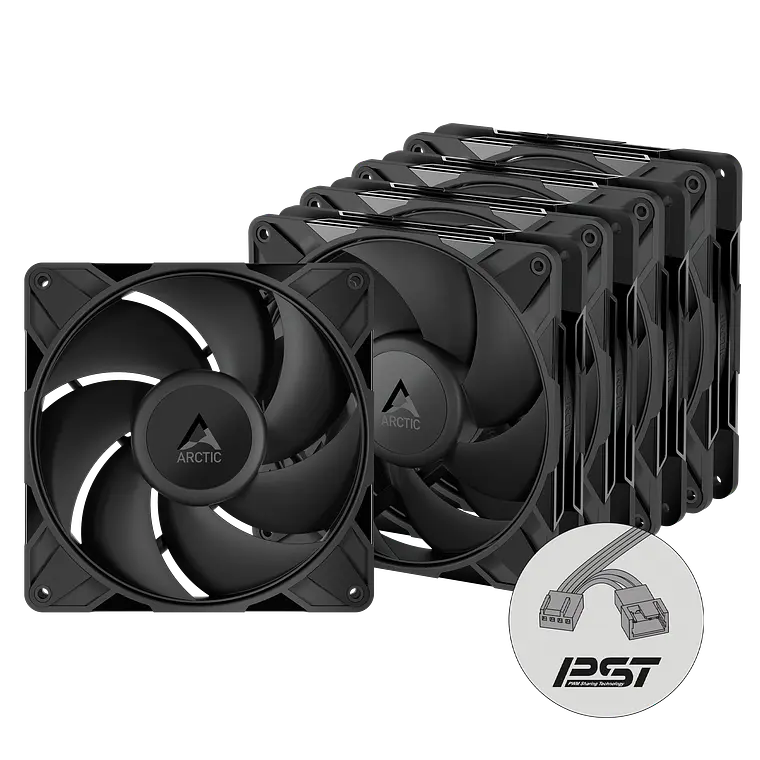 Ventiladores Arctic P14 Pro PWM PST (Pack 5 unidades) 140mm 1
