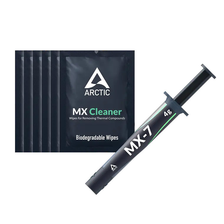 Pasta térmica Arctic MX-7 4gr con MX Cleaner 1