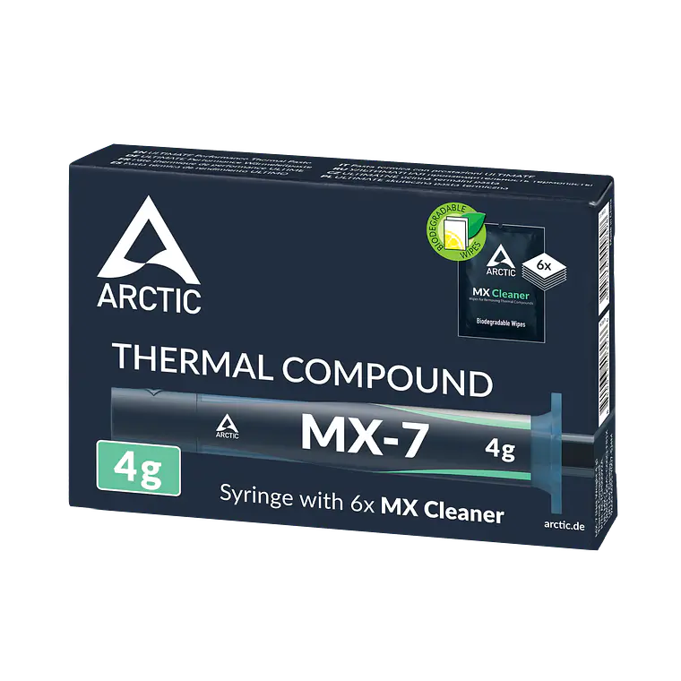 Pasta térmica Arctic MX-7 4gr con MX Cleaner 3