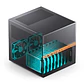 Jonsbo N6 Gabinete NAS 9 Bahias SSD/HDD - Miniatura 2