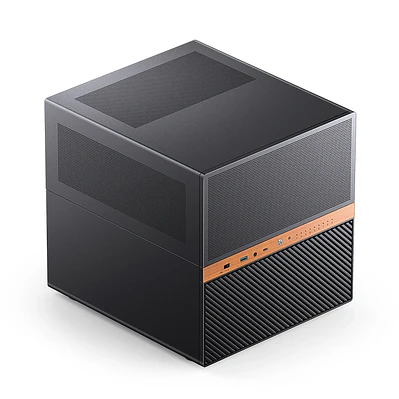 Gabinete NAS Jonsbo N6 para 9 bahias HDD/SSD Negro
