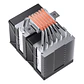 Disipador Cooler Cpu Jonsbo CR-1400 DV2 A-RGB Doble torre Negro  - Miniatura 5