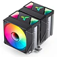Disipador Cooler Cpu Jonsbo CR-1400 DV2 A-RGB Doble torre Negro  - Miniatura 2