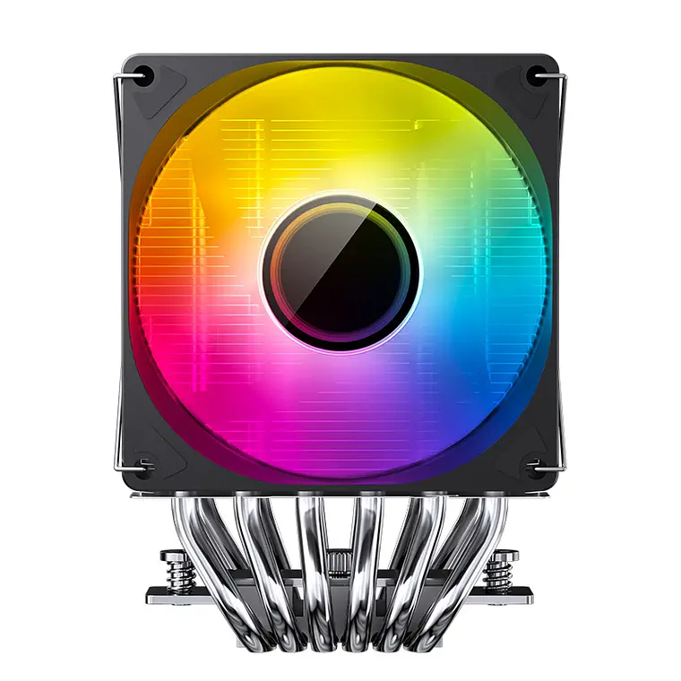 Disipador Cooler Cpu Jonsbo CR-1400 DV2 A-RGB Doble torre Negro  7