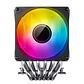 Disipador Cooler Cpu Jonsbo CR-1400 DV2 A-RGB Doble torre Negro  - Miniatura 7