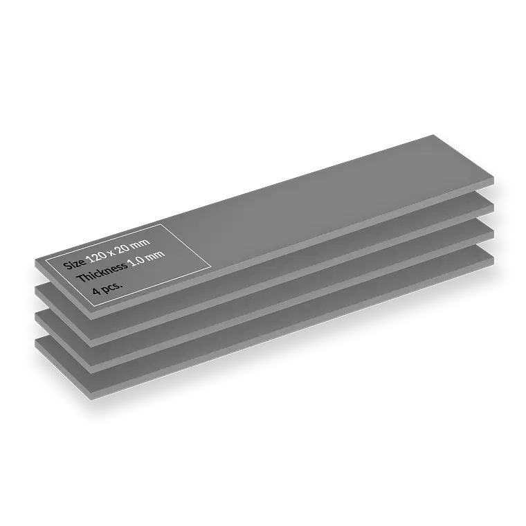 Thermal pad Arctic TP-4 120x20mm (0.5mm, 1.0mm y 1.5mm) 2