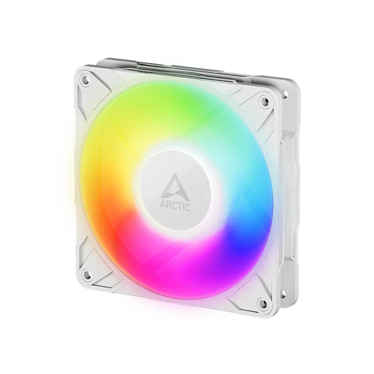 Ventilador Arctic P12 Pro A-RGB PWM PST 120mm Blanco 1