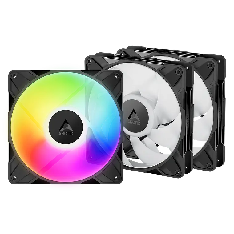 Ventiladores Arctic P14 Pro A-RGB PWM PST (Pack 3 unidades) 140mm Negro 1