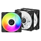 Ventiladores Arctic P14 Pro A-RGB PWM PST (Pack 3 unidades) 140mm Negro - Miniatura 1