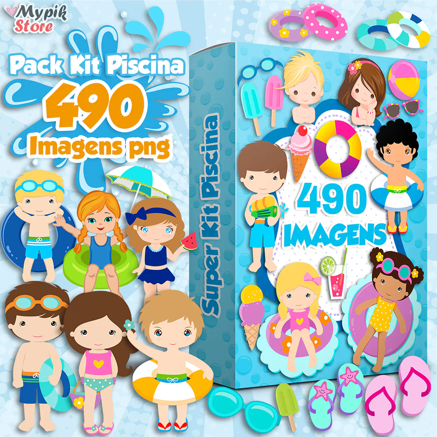 Kit de piscina digital Super Pack 1