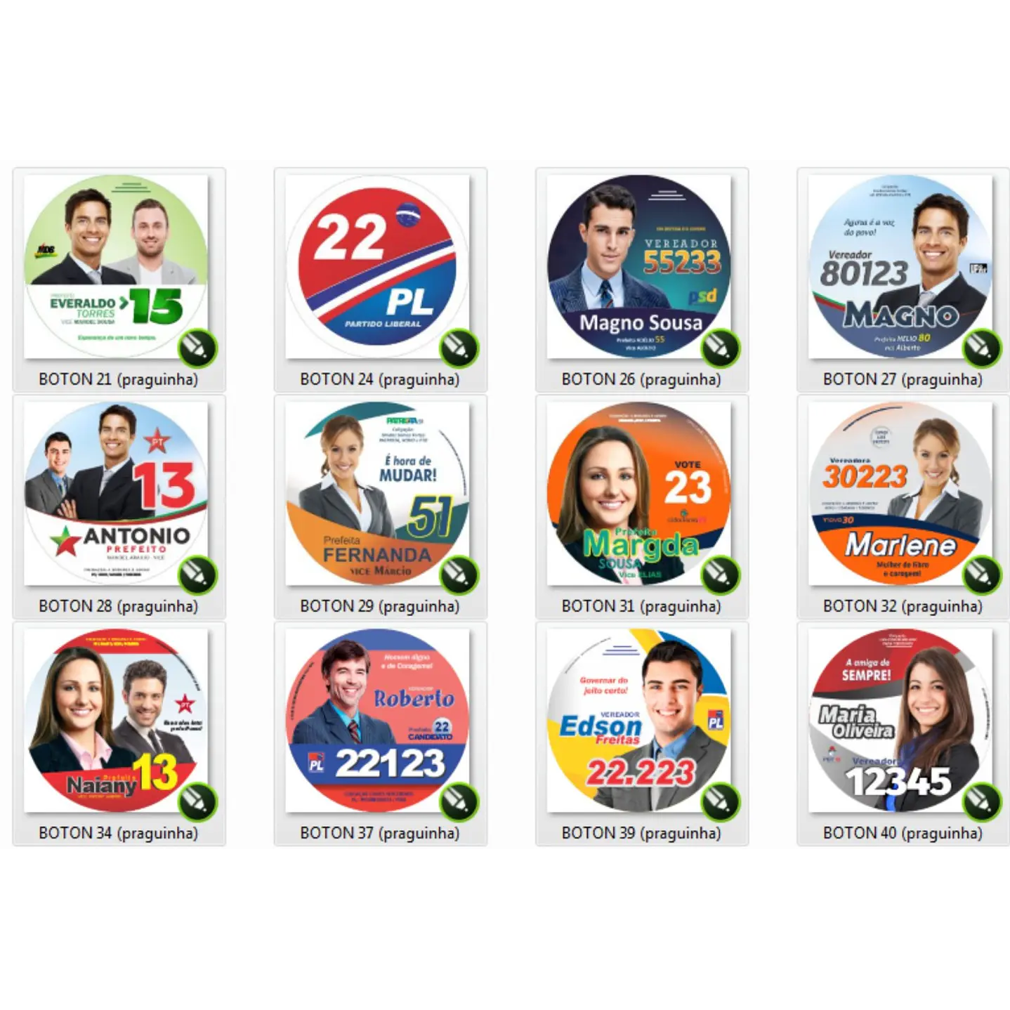 Pack Artes Eleições Políticas - Campanha 2020 5