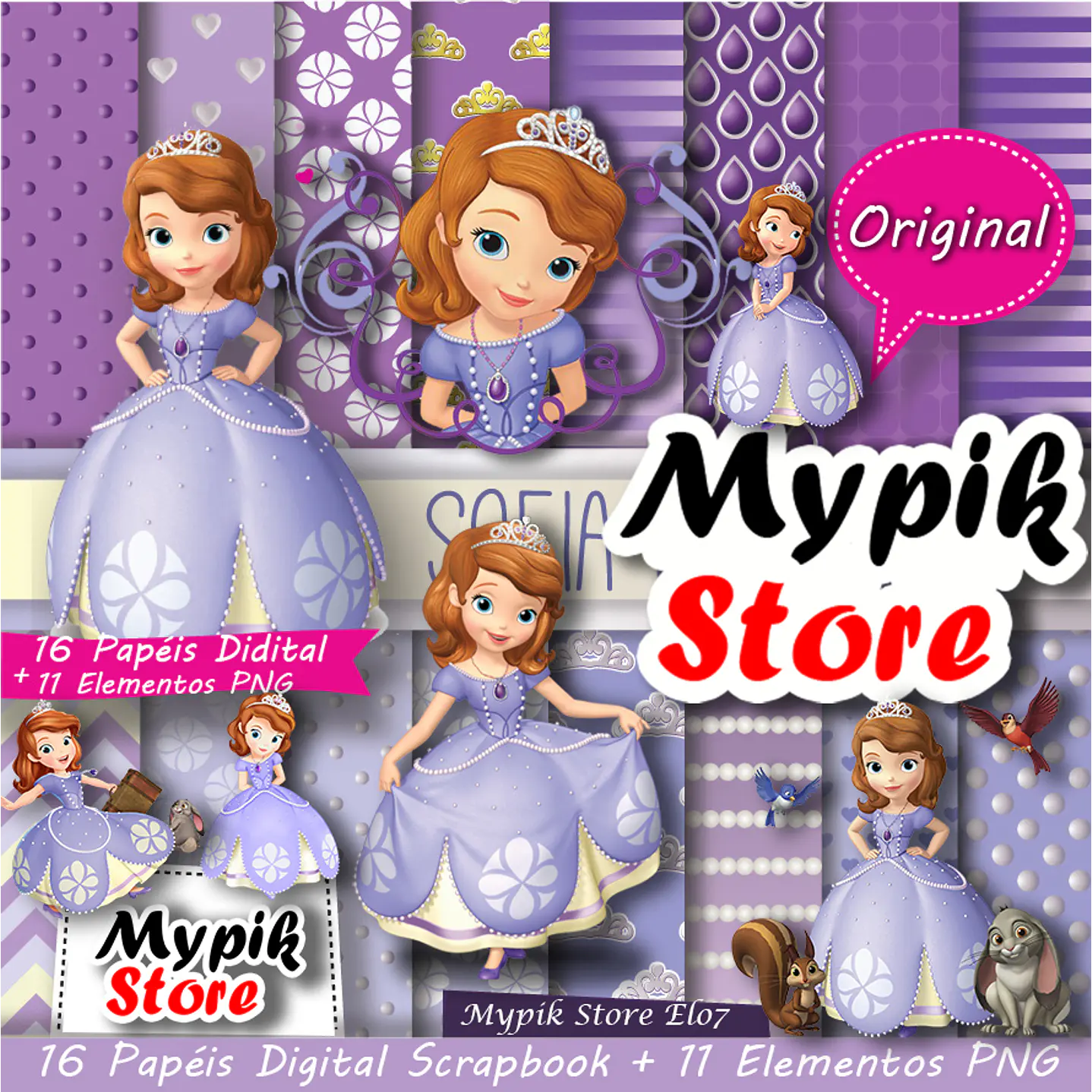 Kit Digital Princesa Sofia 1