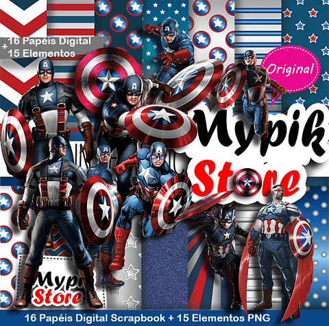 Kit digital Capitán América