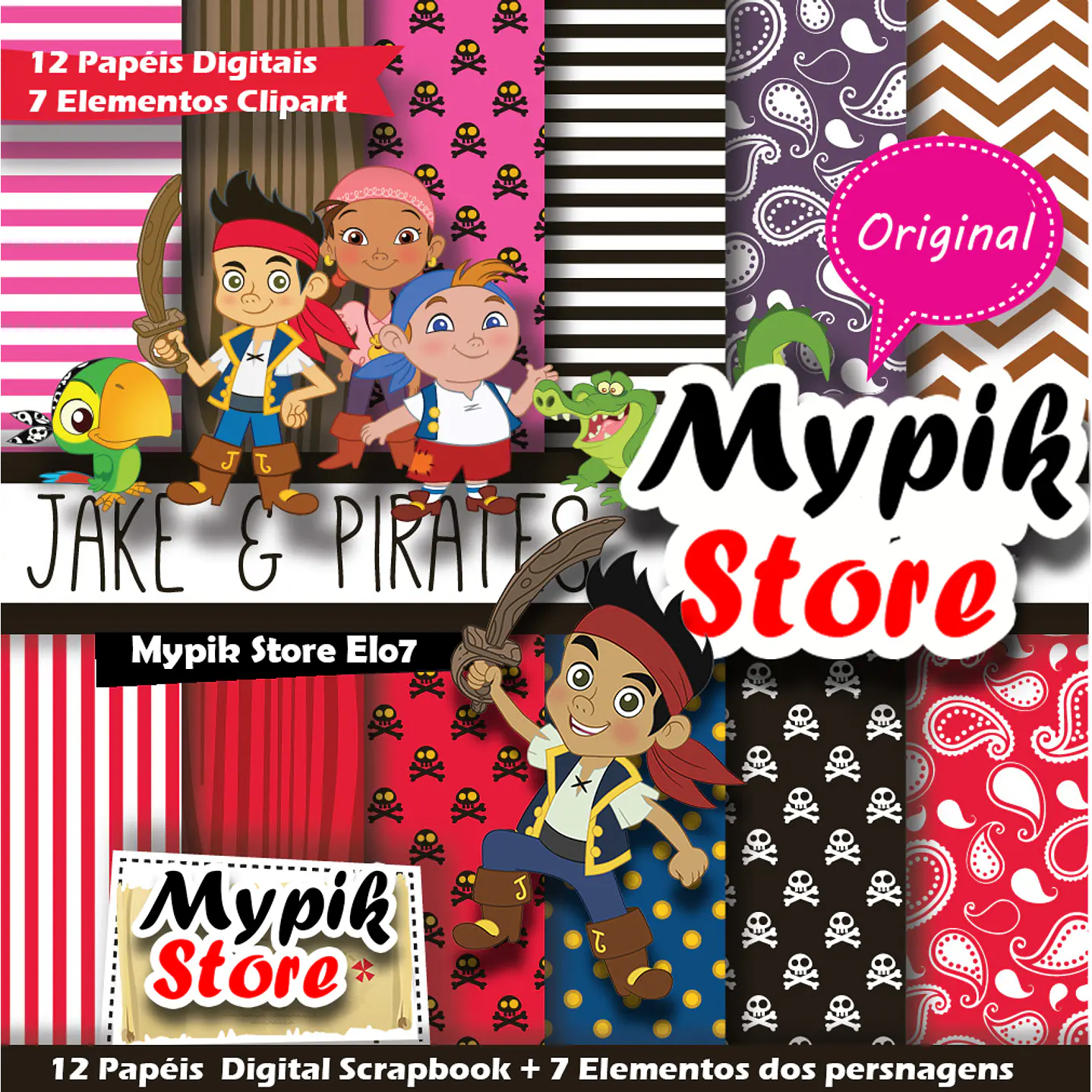 Kit digital Jake y los piratas 1