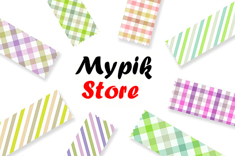 Kit de flejado digital clipart png - 01