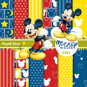 Kit Digital Mickey Mouse