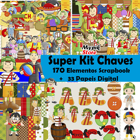 Claves de clase kit de súper digitales