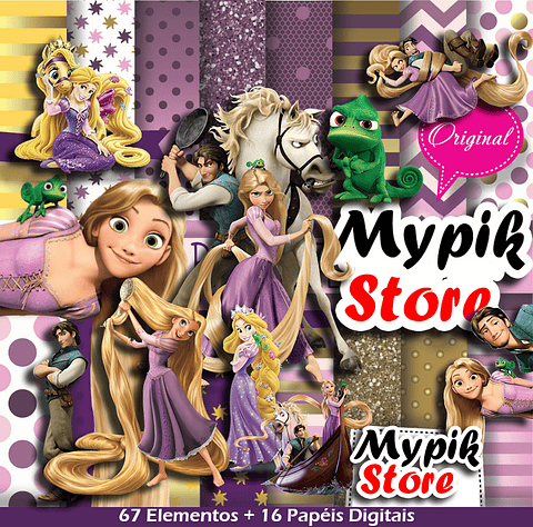 Super Kit Imágenes y Papeles Digitales Enrollados