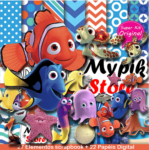 Kit digital Buscando a Nemo y Dory