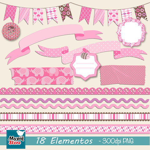 cintas digitales Kit de Etiquetas de recuerdos