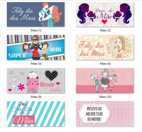 Kit digital para el día de madre tazas de café