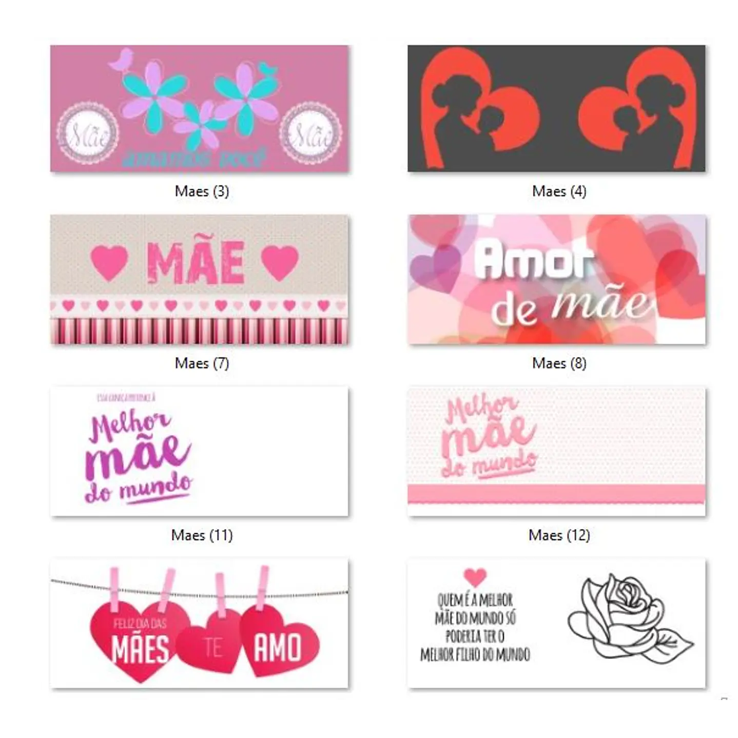 Kit Digital Dia das Mães para Canecas  3
