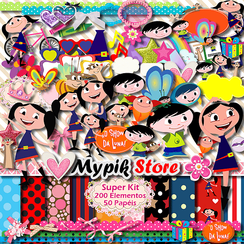 Espectáculo digital de Super Kit de Luna