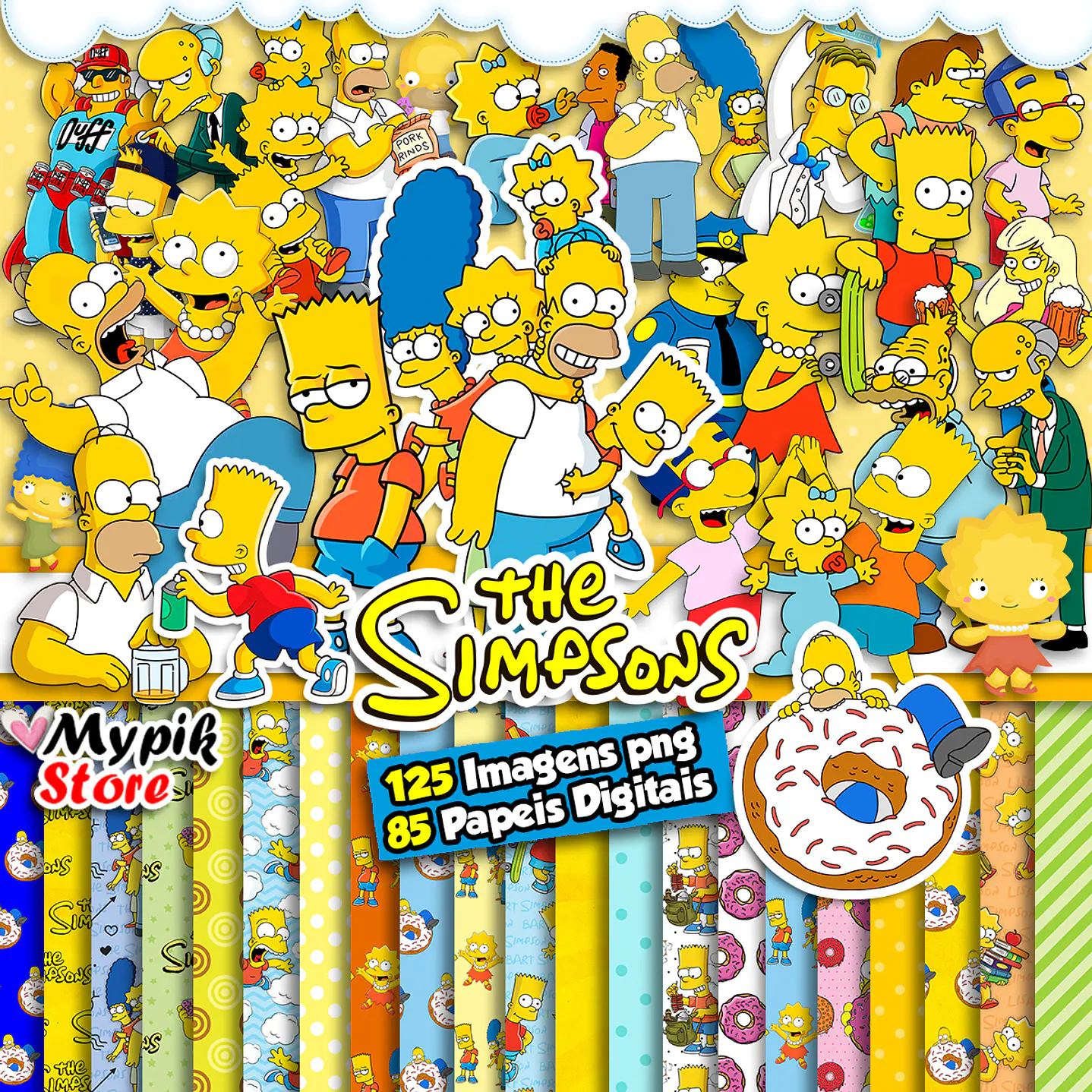Kit Digital Los Simpson 1