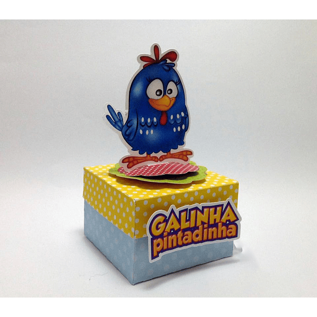 Kit digital de pollo Pintadinha: fiesta lista para imprimir en silueta