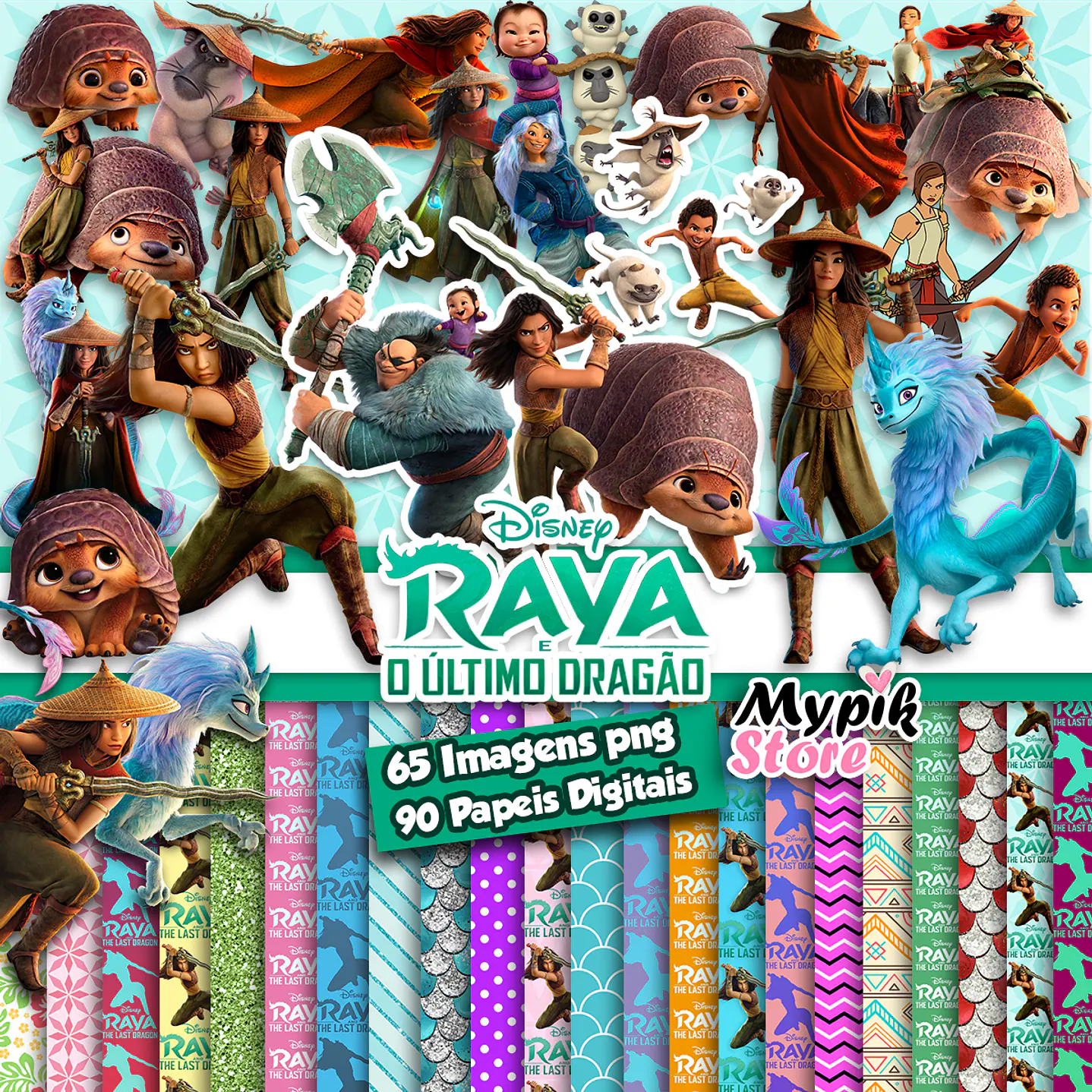 Kit digital Raya y el último dragón 1